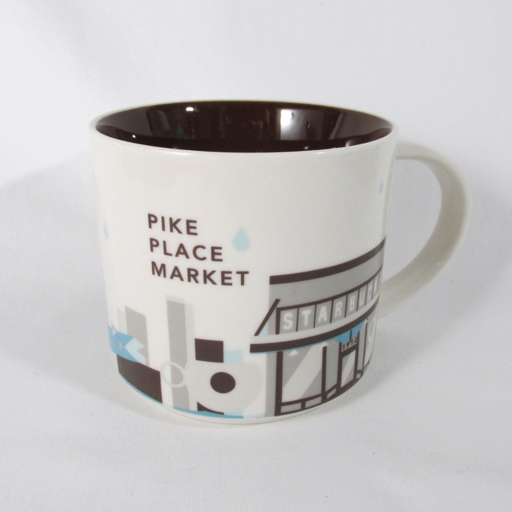 Starbucks Coffee Mug Pike Place Market Seattle WA You Are Here Collection 2017